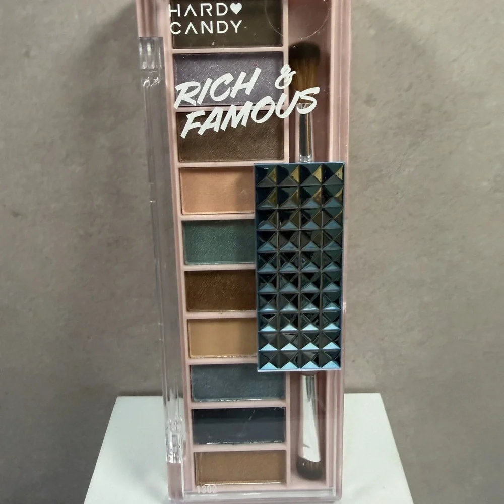 💙3/$20 Hard Candy Rich & Famous Eyeshadow Palette - Gold, Blue, Brown, Tan